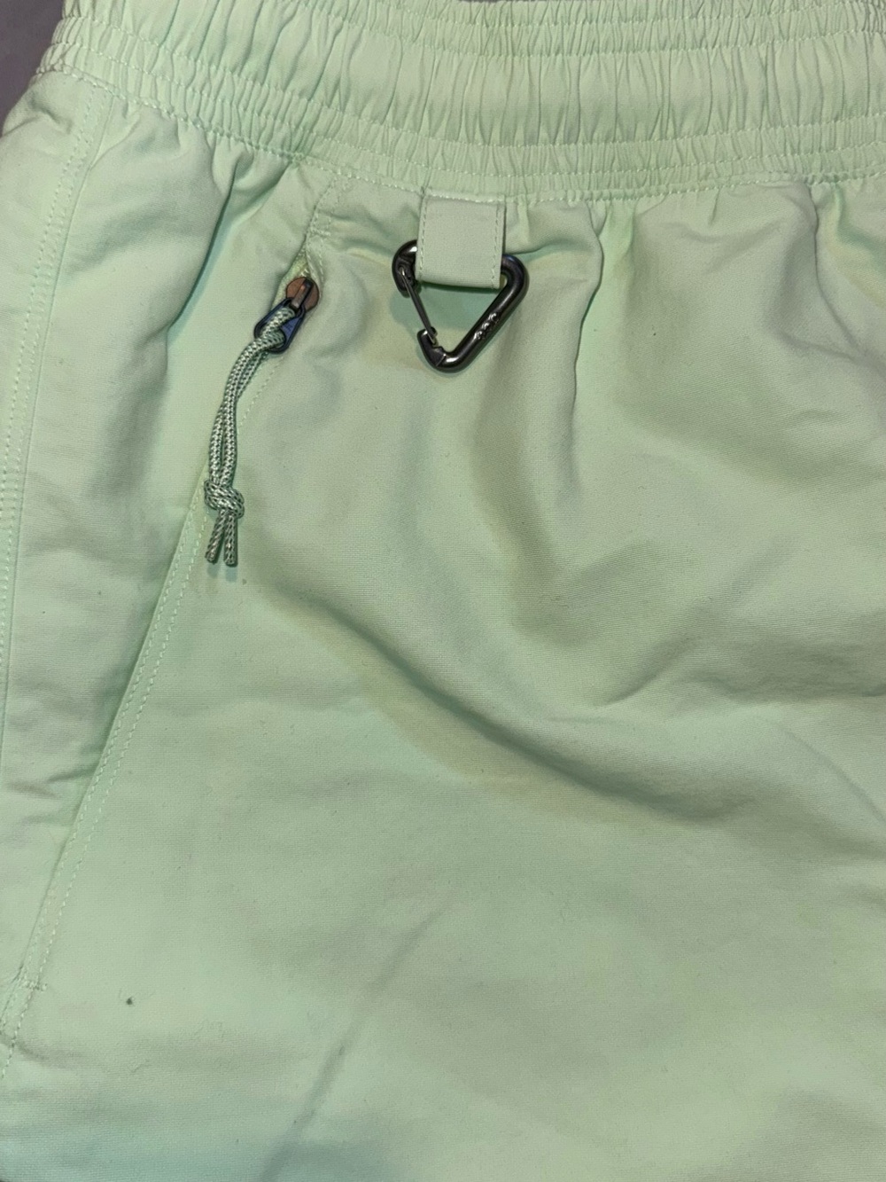 Nike ACG men’s Light Green Performance Shorts - Picture 3 of 8